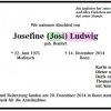 Bonfert Josefine 1925-2014 Todesanzeige (1)